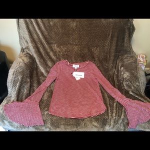 High Line - NWOT - XS- bell sleeves